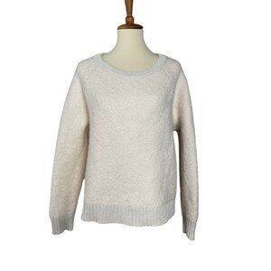 Gap Wool Blend Sweater Womens Large Heavy Weight Textured